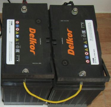 Delkor 1150A Batteries